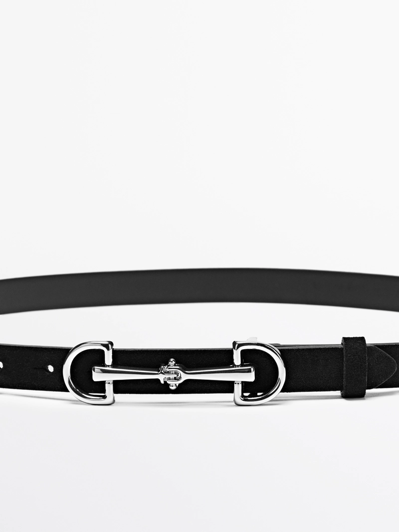 Ремень из замши equestrian