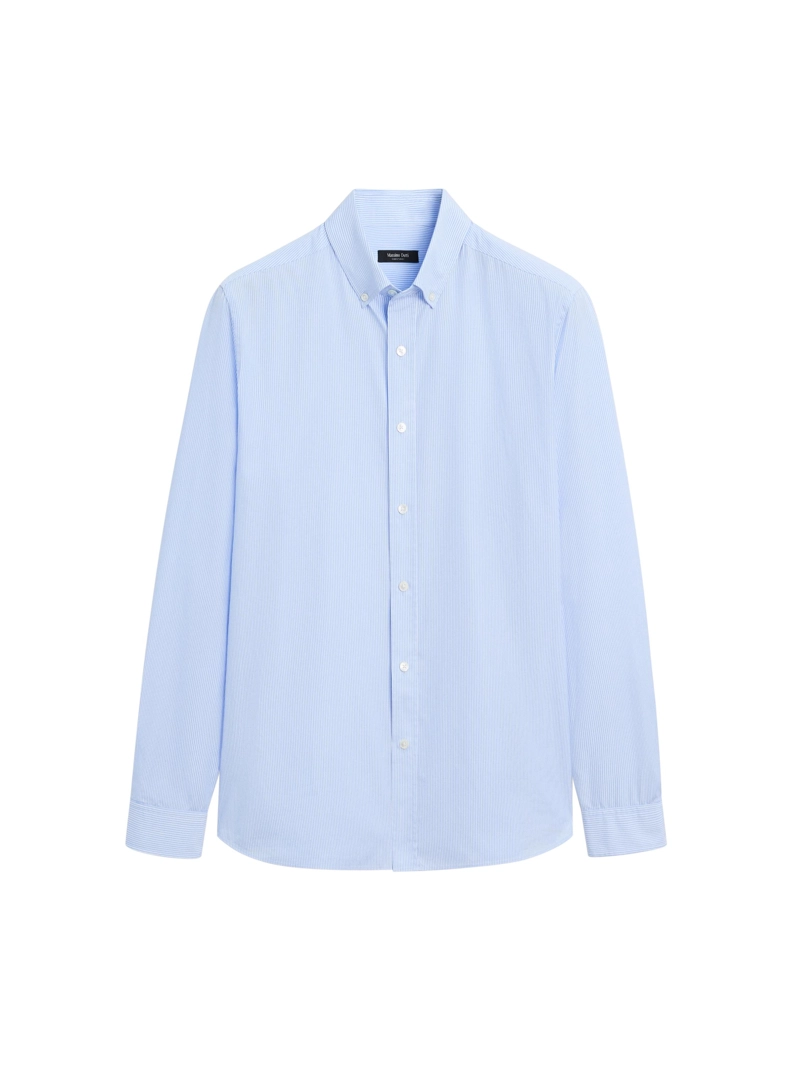 Рубашка с прямым кроем в полоску