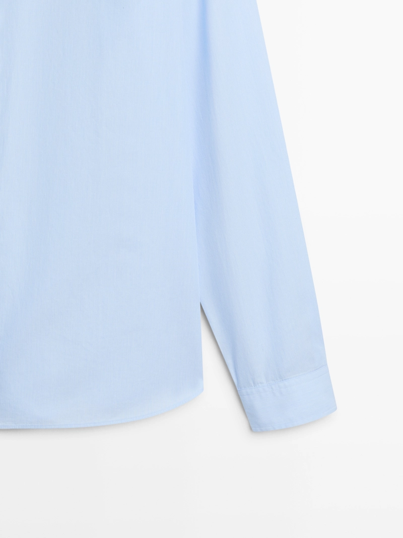 Рубашка в полоску regular fit