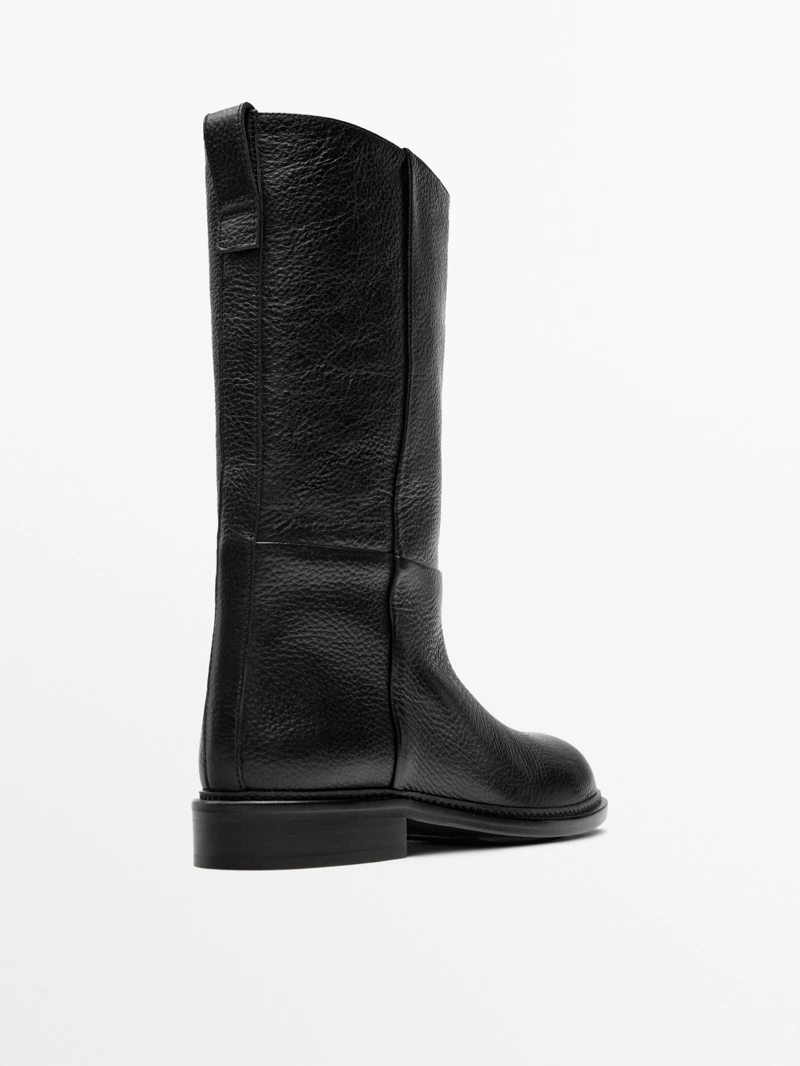 Ботильоны с мелким каблуком - limited edition