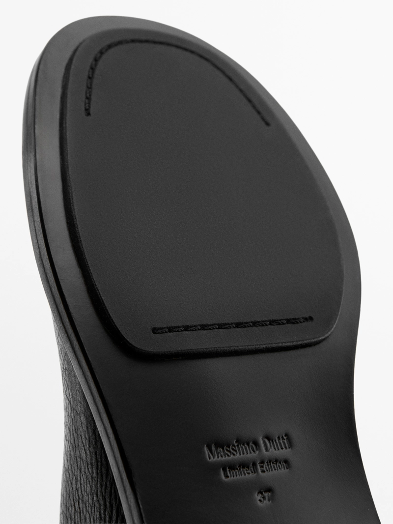 Ботильоны с мелким каблуком - limited edition