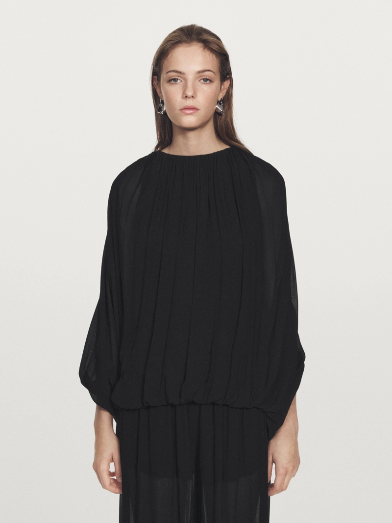 Блуза с воздушным шаром - limited