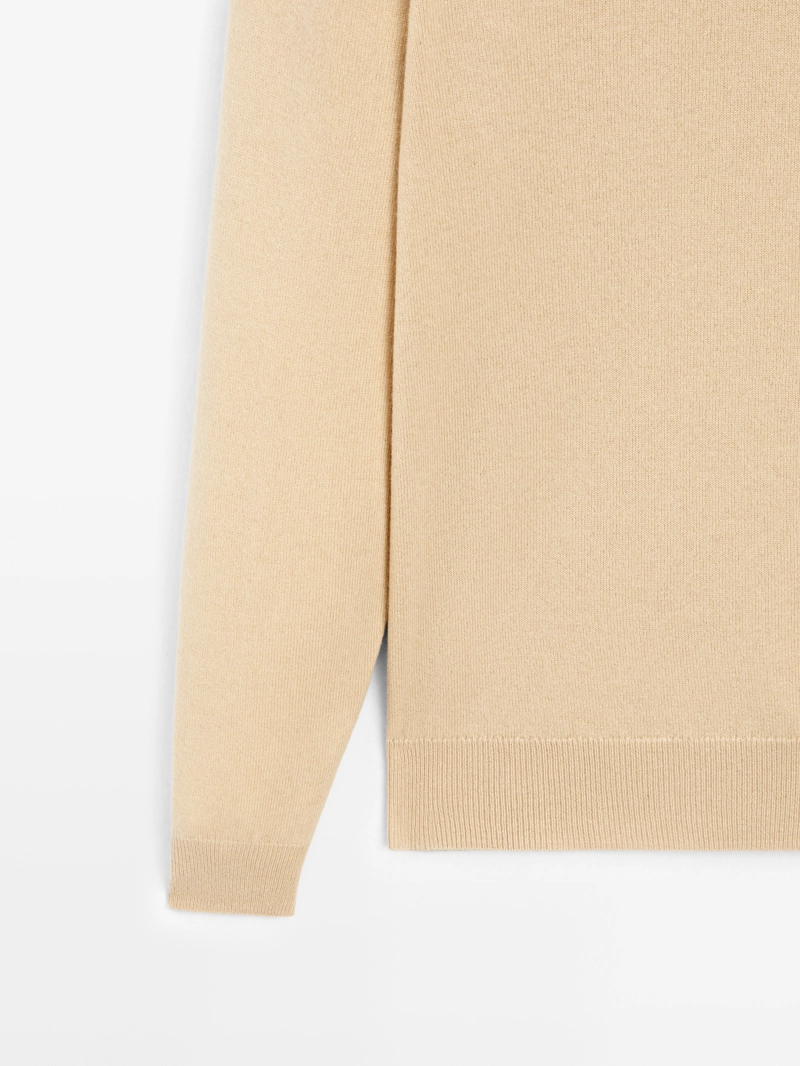 Свитер с круглым вырезом из шерстяной смеси