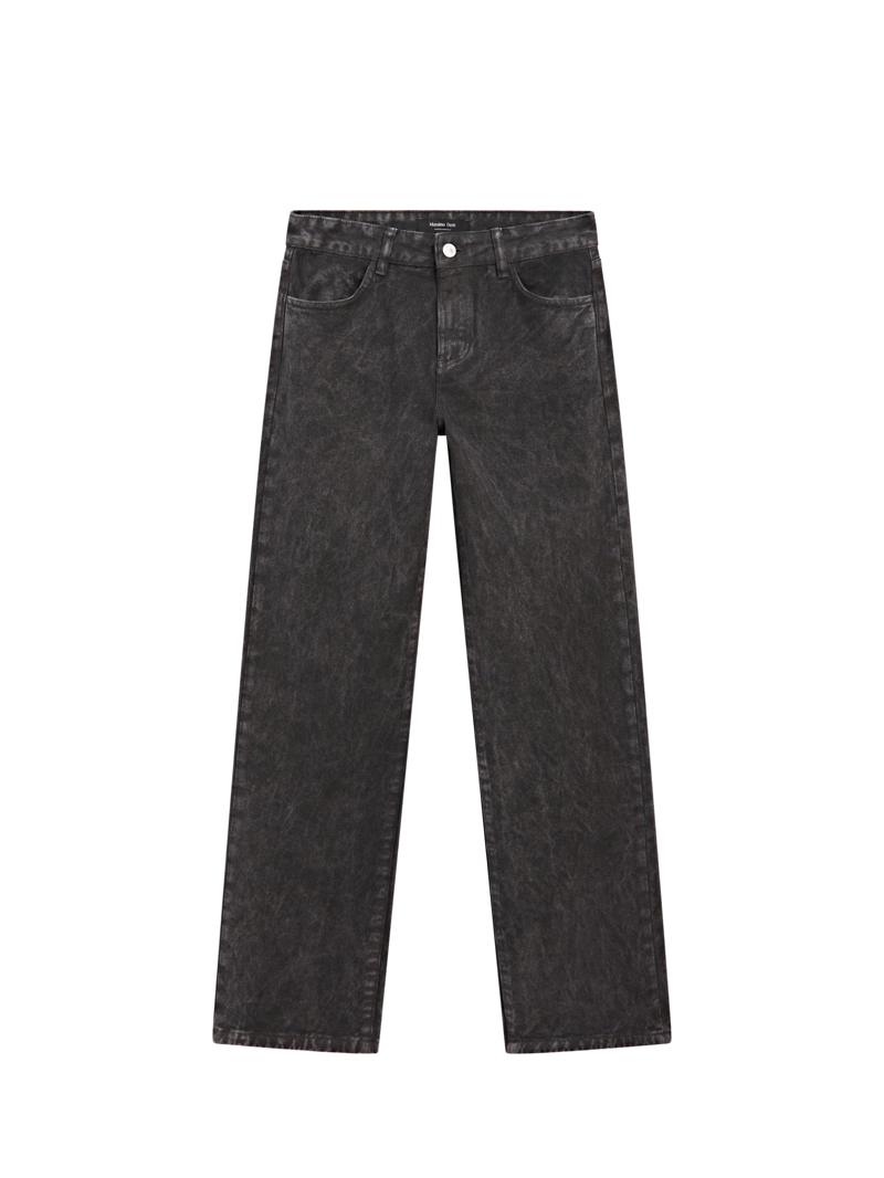 Джинсы regular fit средней посадки