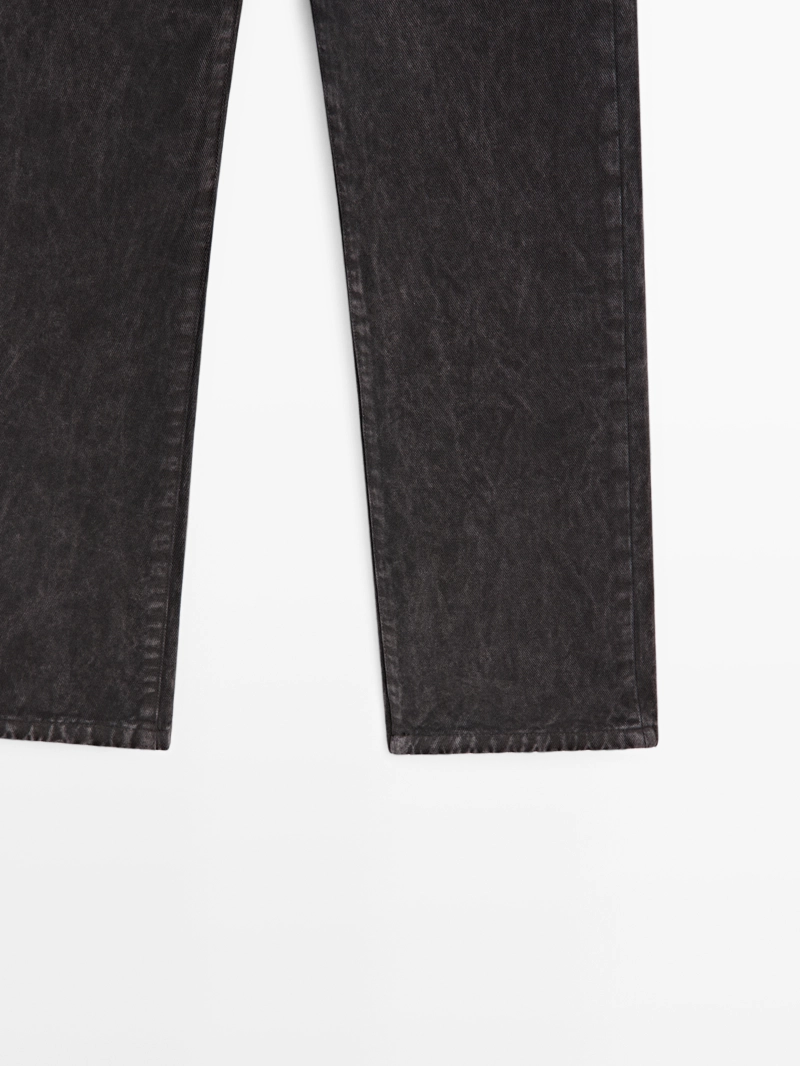 Джинсы regular fit средней посадки