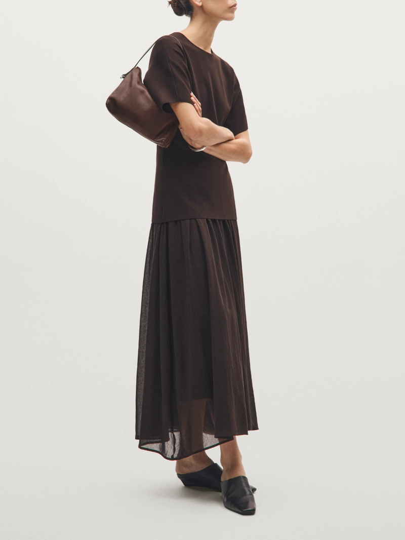 Сумочка из натуральной кожи nappa