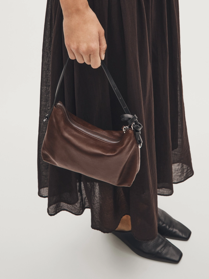 Сумочка из натуральной кожи nappa