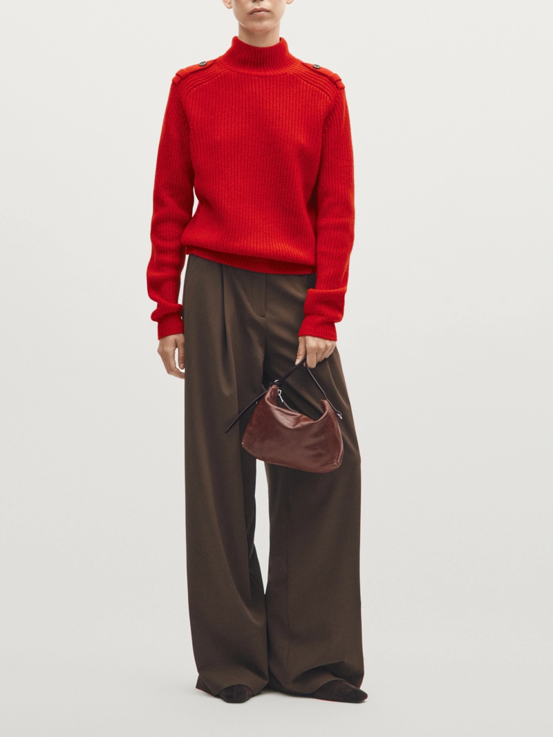 Сумочка из натуральной кожи nappa