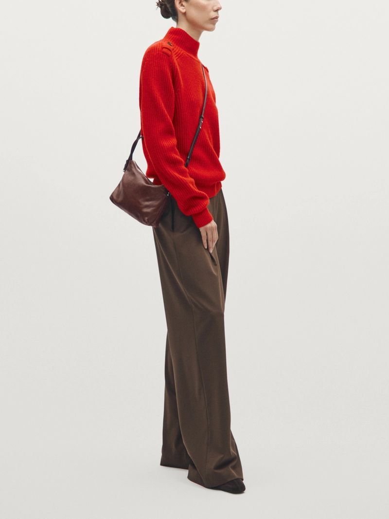 Сумочка из натуральной кожи nappa