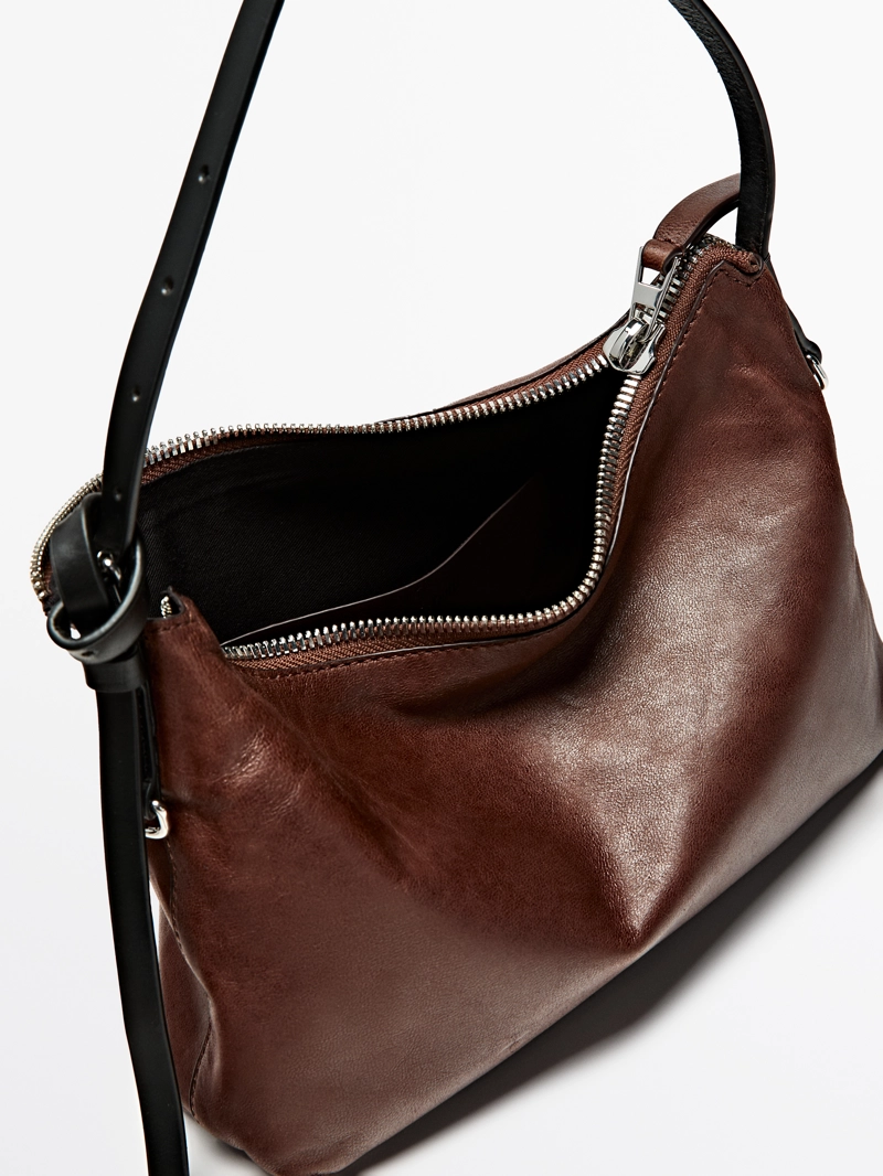 Сумочка из натуральной кожи nappa