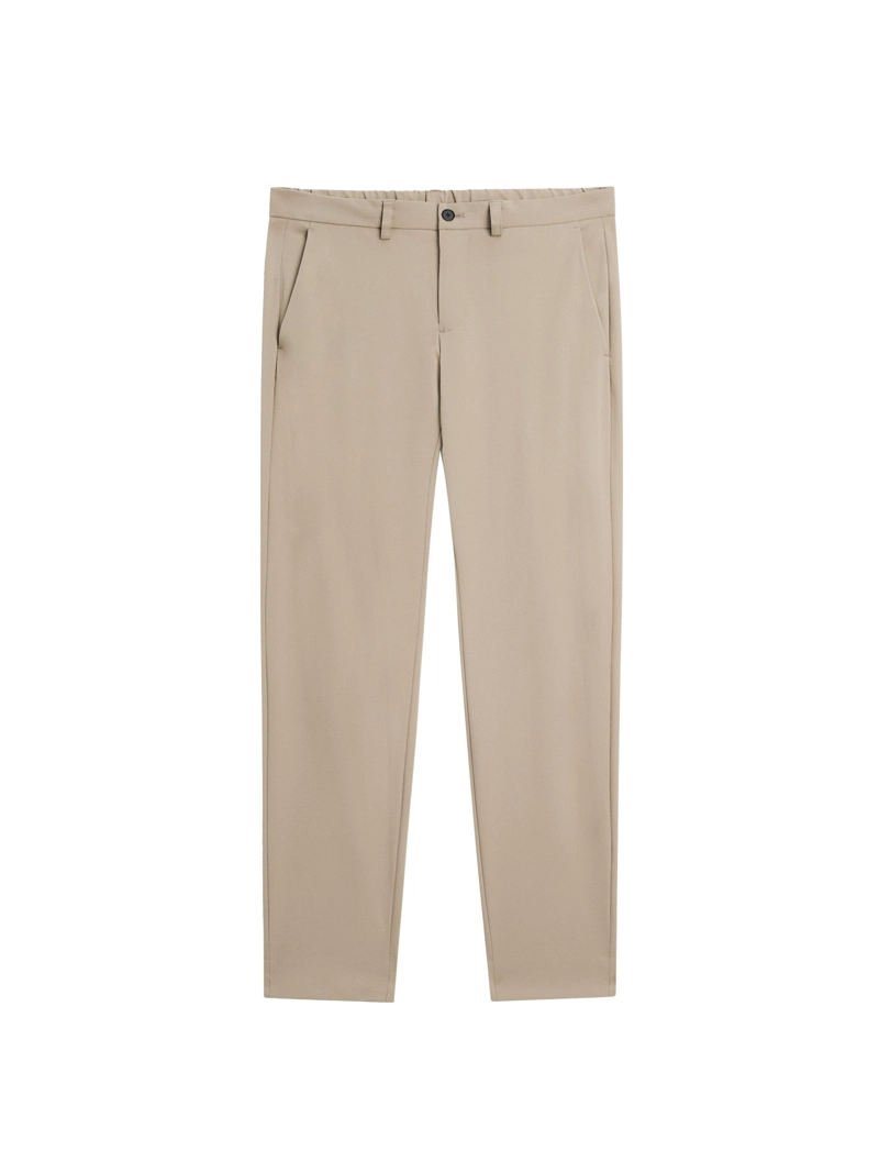 Брюки с широкими линиями regular-fit из технической ткани