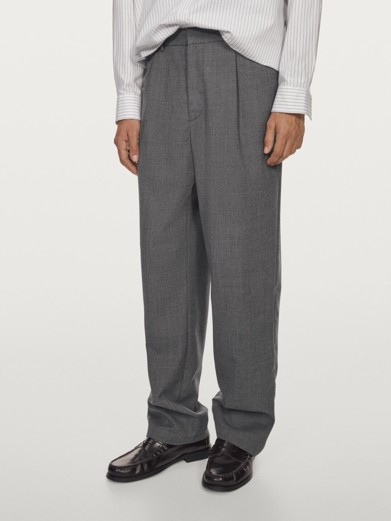 Брюки свободного кроя