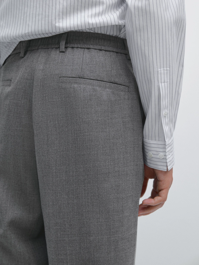 Брюки свободного кроя