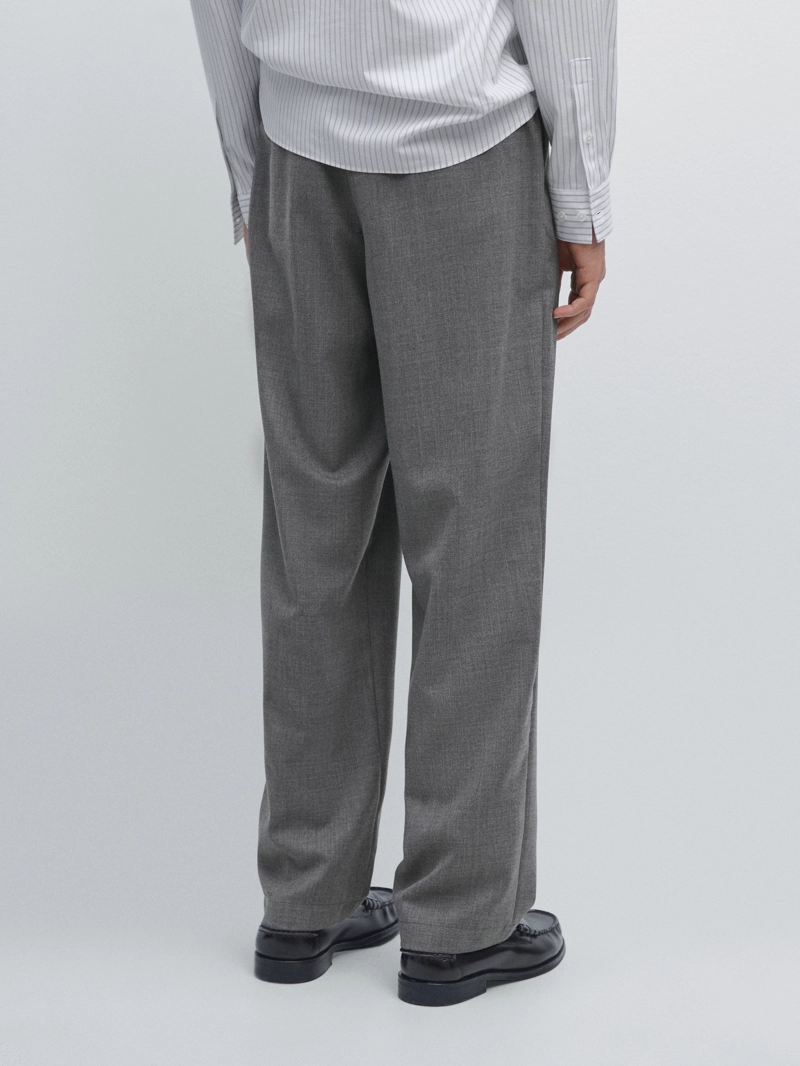 Брюки свободного кроя