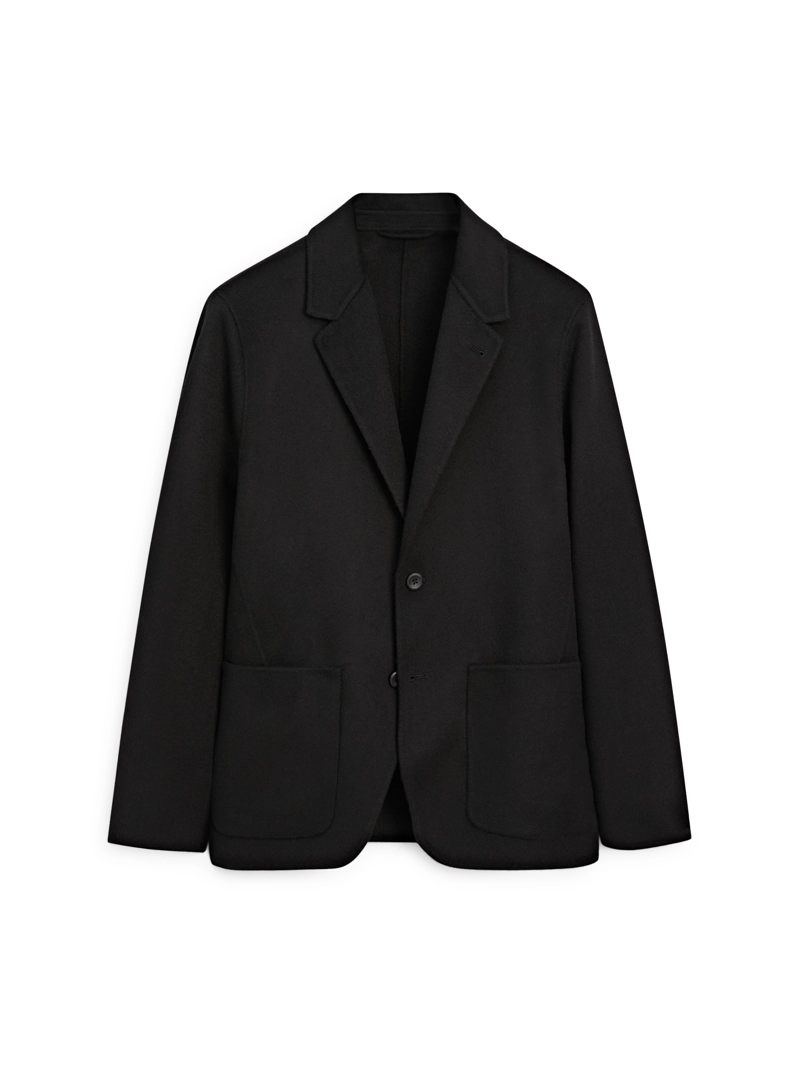 Пиджак из шерстяной смеси с двойным слоем