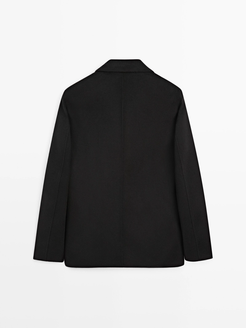 Пиджак из шерстяной смеси с двойным слоем