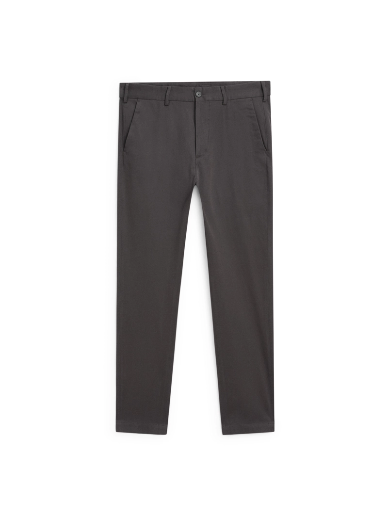 Брюки из твила в обтягивающем крое