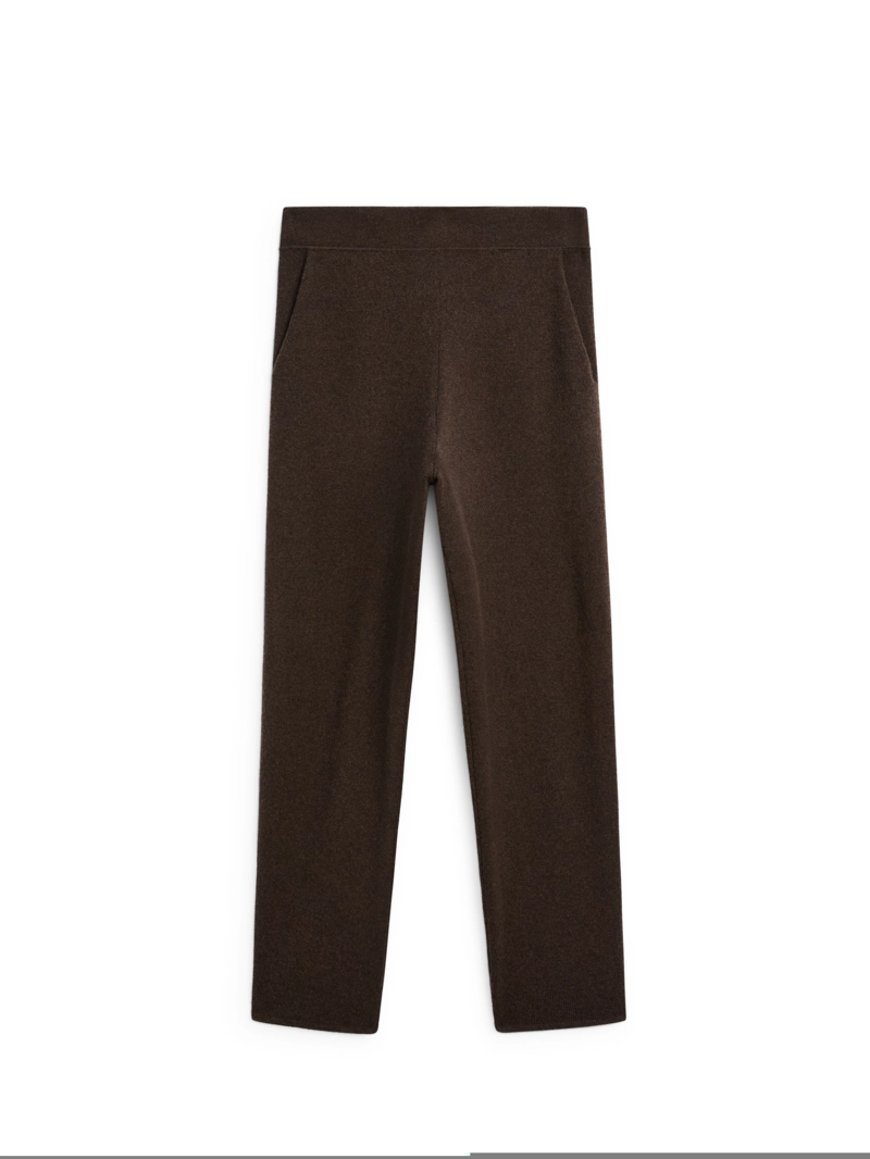 Брюки 100% кашемировые свободного кроя