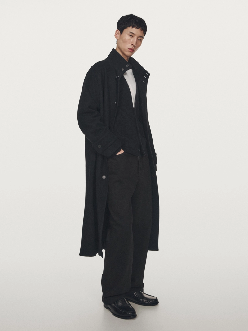 Джинсы с широкими штанинами