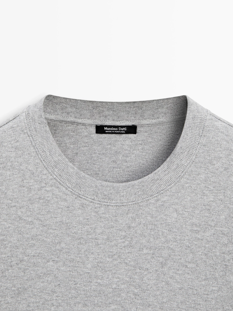 100% хлопковая майка с круглым вырезом