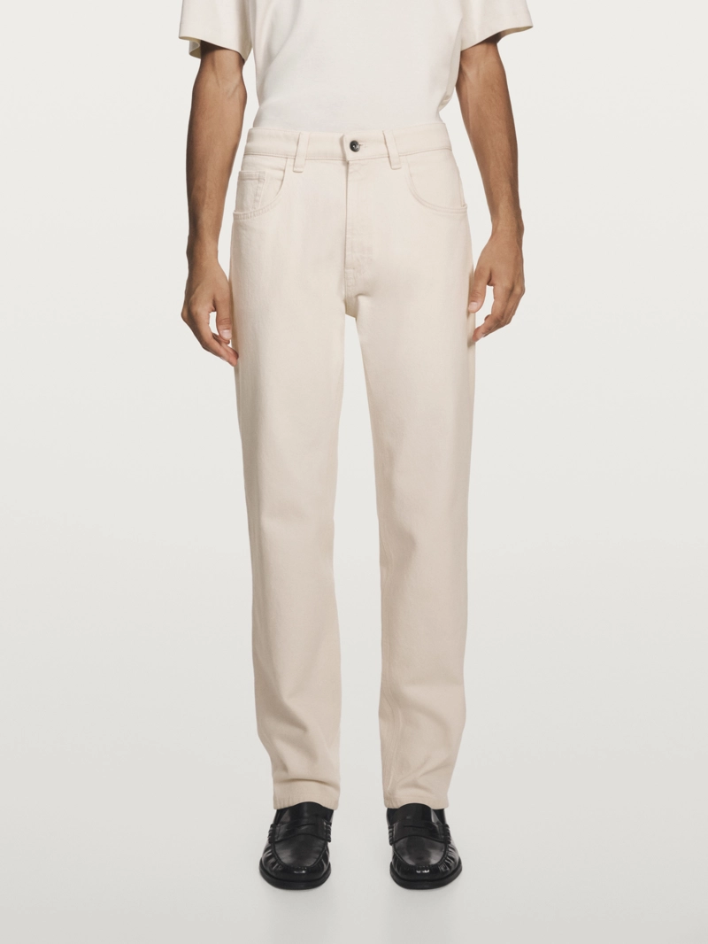 Джинсы суженого кроя