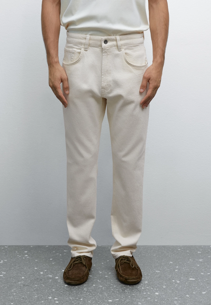 Джинсы суженого кроя