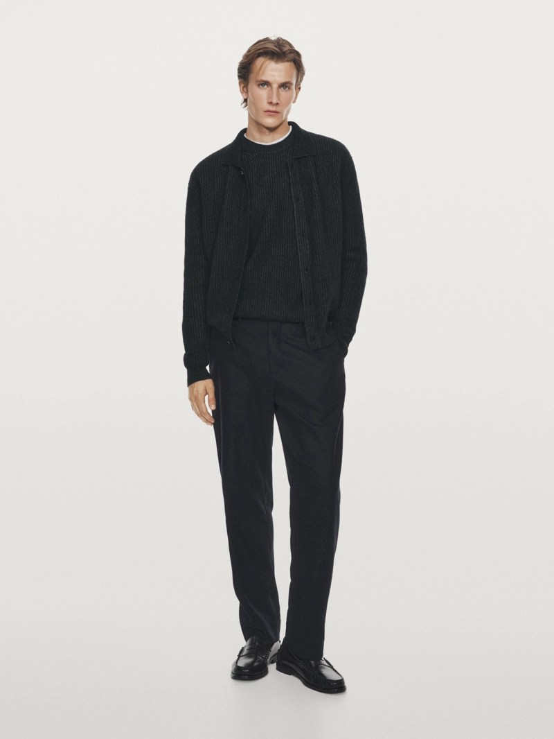 Кардиган из шерстяной смеси