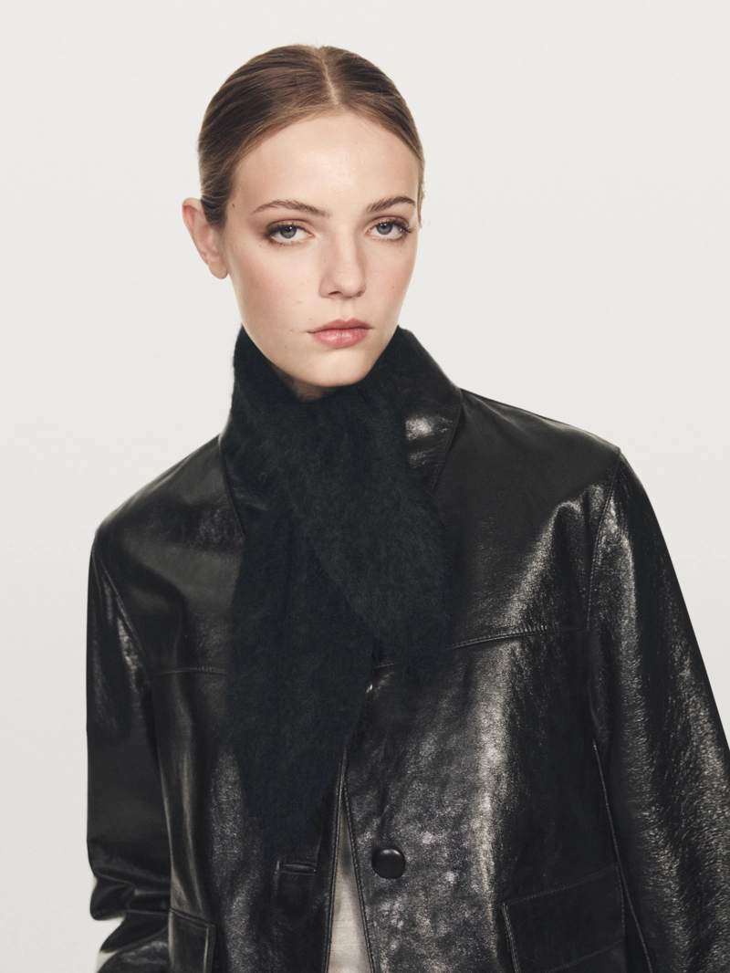 Галстук-бабочка из 100% кашемира с узором