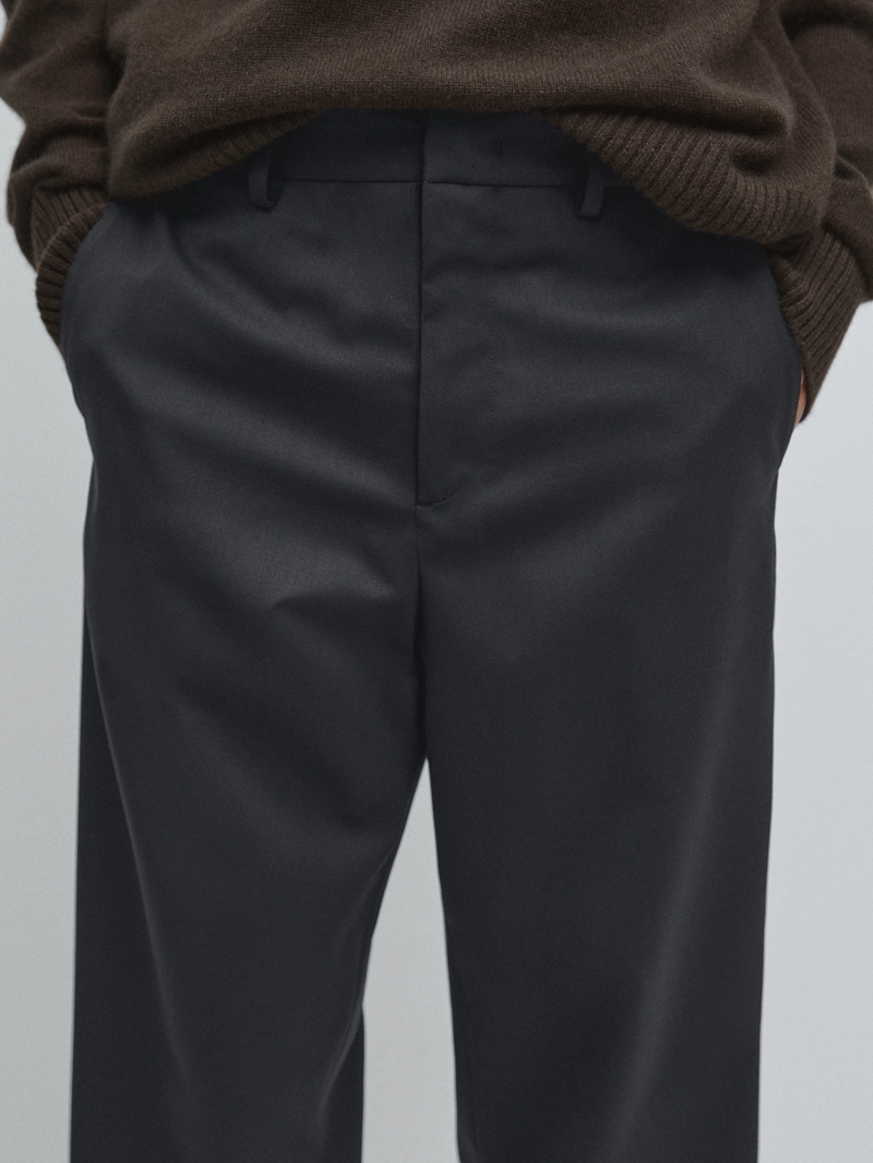 Брюки с комфортным поясом на внутренней эластичной ленте