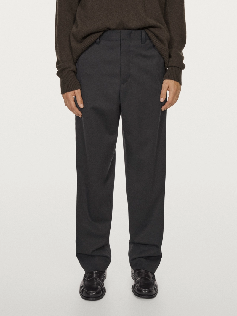 Брюки с комфортным поясом на внутренней эластичной ленте