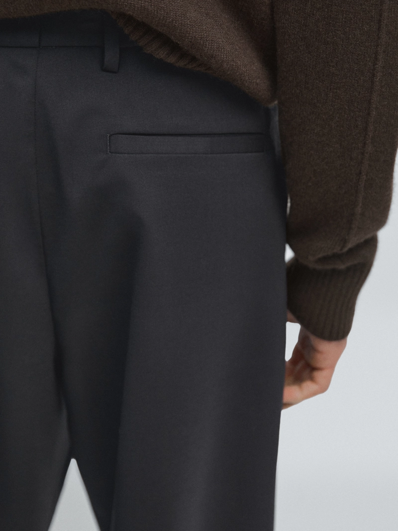 Брюки с комфортным поясом на внутренней эластичной ленте