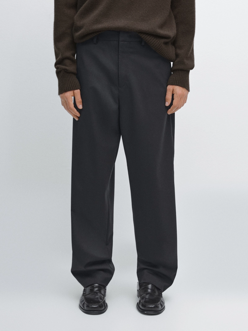 Брюки с комфортным поясом на внутренней эластичной ленте