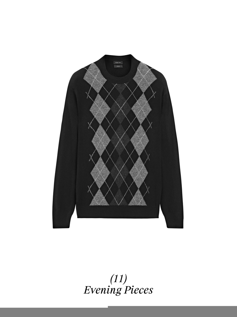 Водолазка с аранами из 100% шерсти