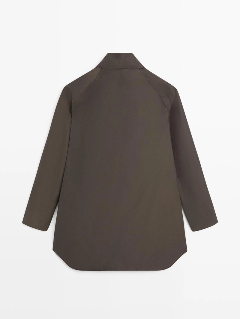 Длинный пуховик