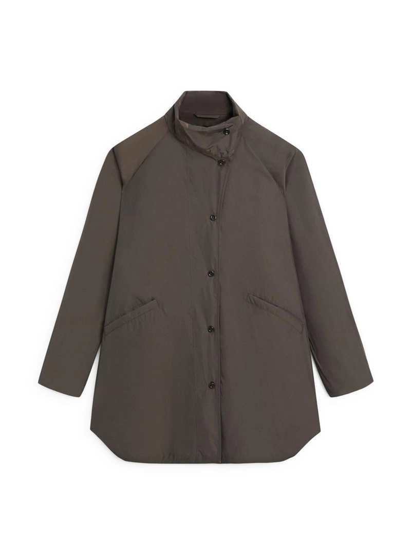 Длинный пуховик