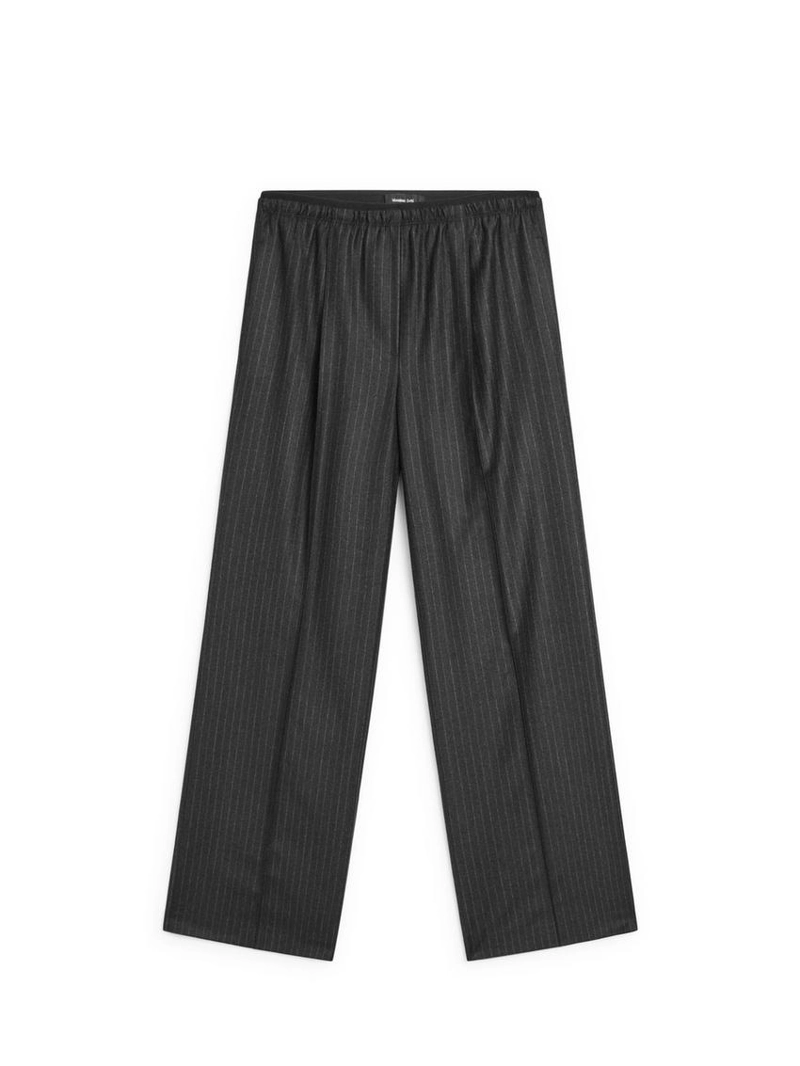 Брюки с рельефными полосками darted