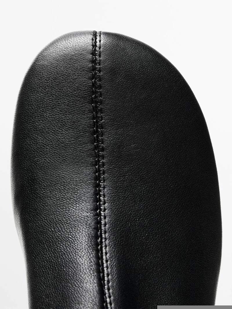 Тянущиеся ботильоны на высоком каблуке