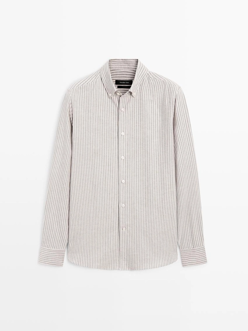 Коричневый кардиган massimo dutti