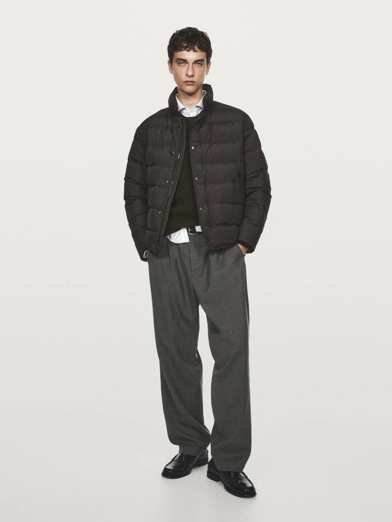 Пуховик с водоотталкивающей пропиткой на смеси пуха