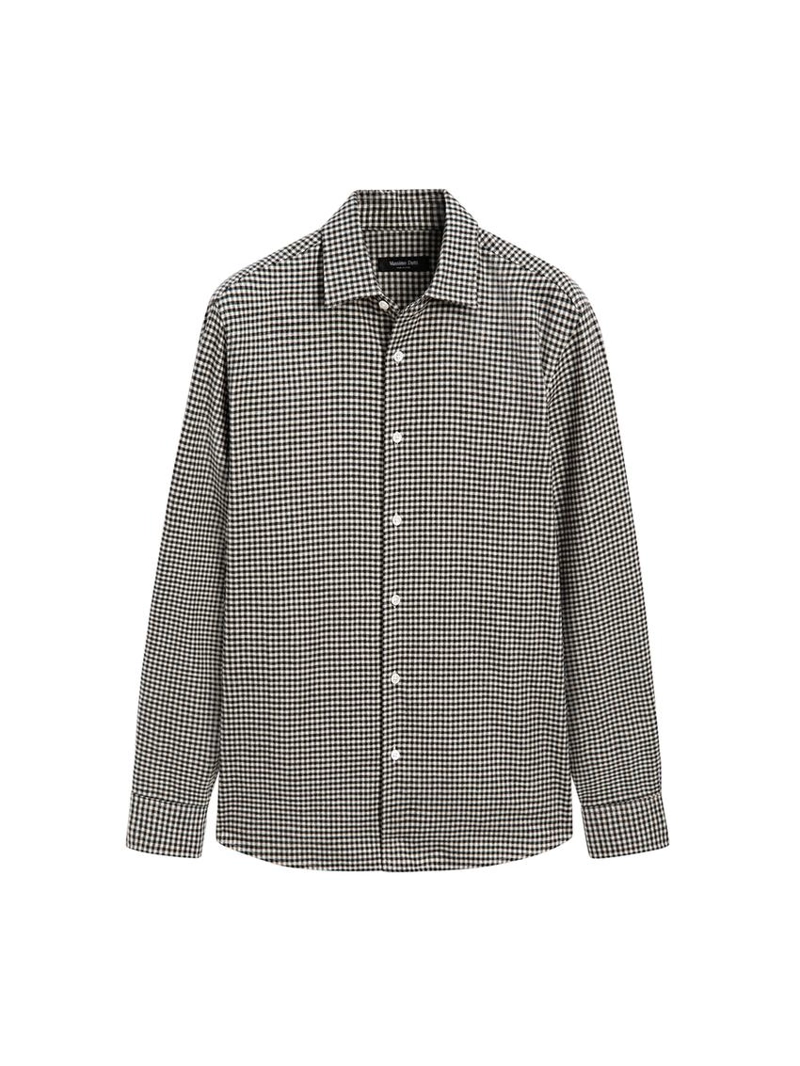 Рубашка в клетку из 100% хлопка