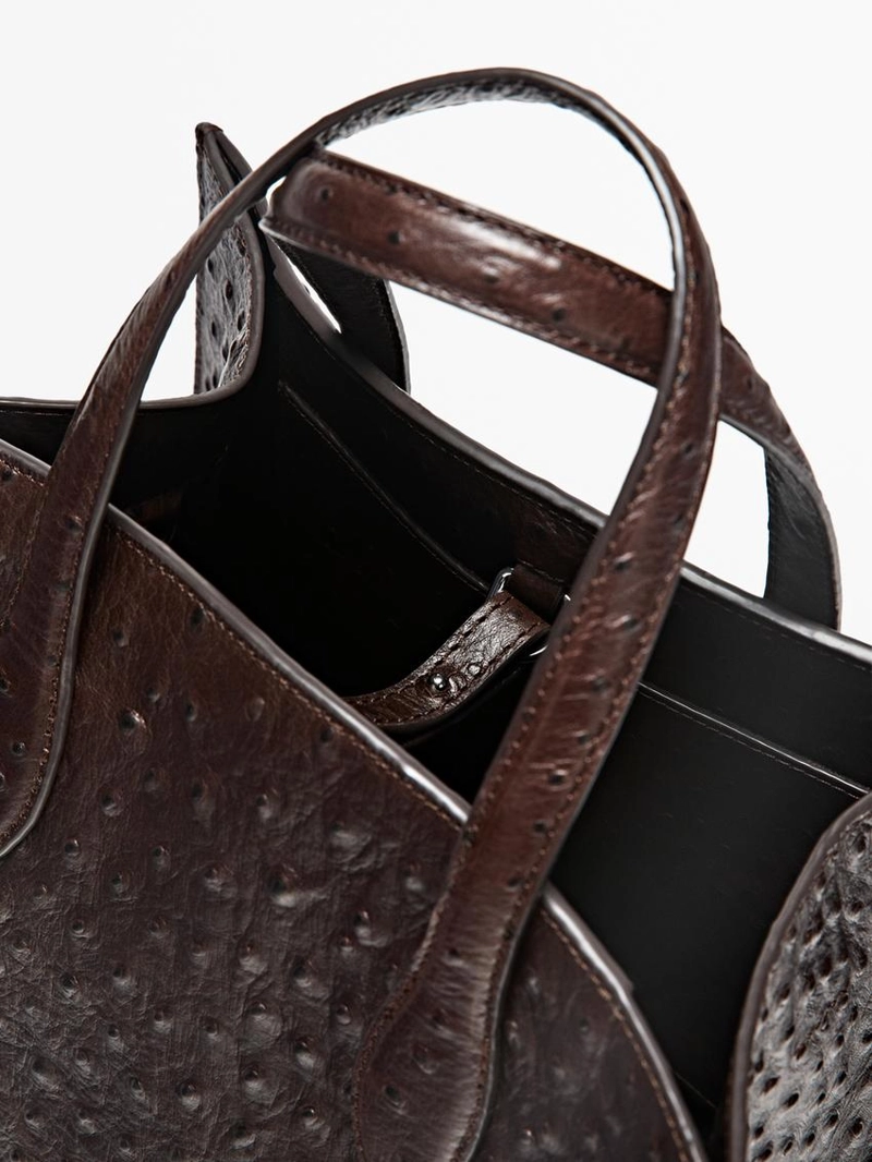 Мини-сумка MD ICON из текстурированной кожи