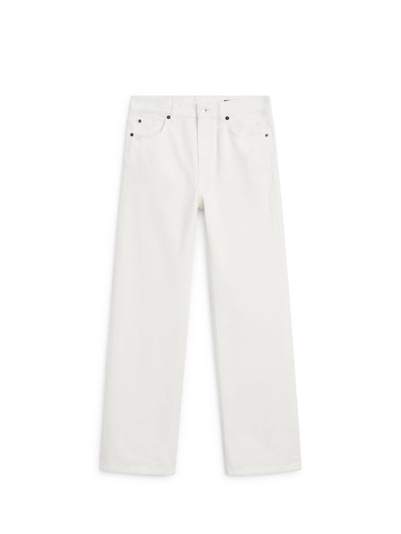 Джинсы свободного кроя средней посадки