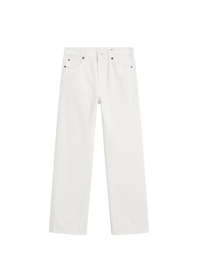 Джинсы свободного кроя средней посадки