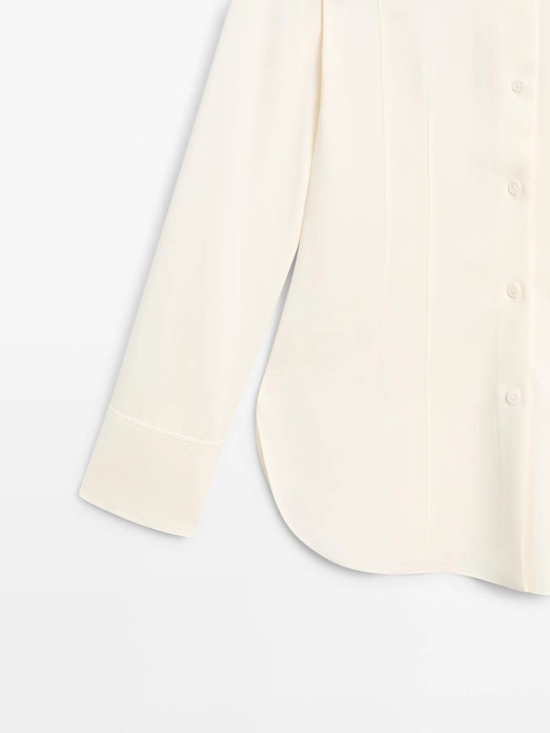 Рубашка с узким кроем