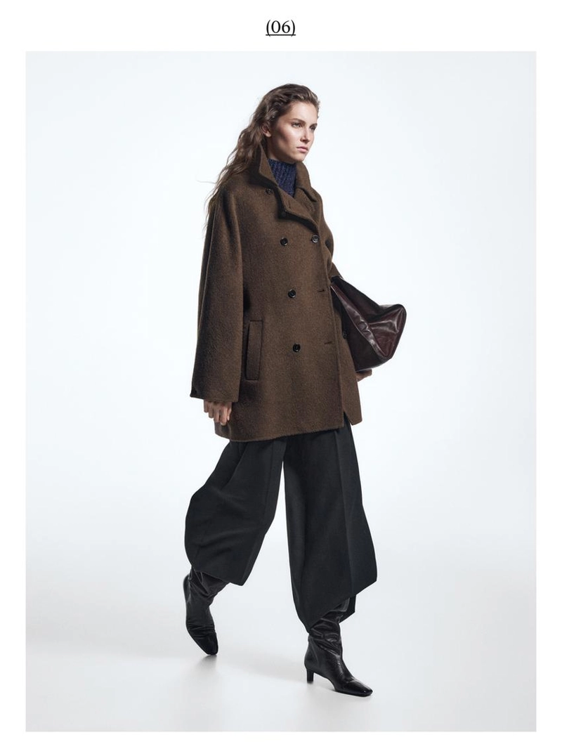 Пальто из шерстяной смеси на две пуговицы