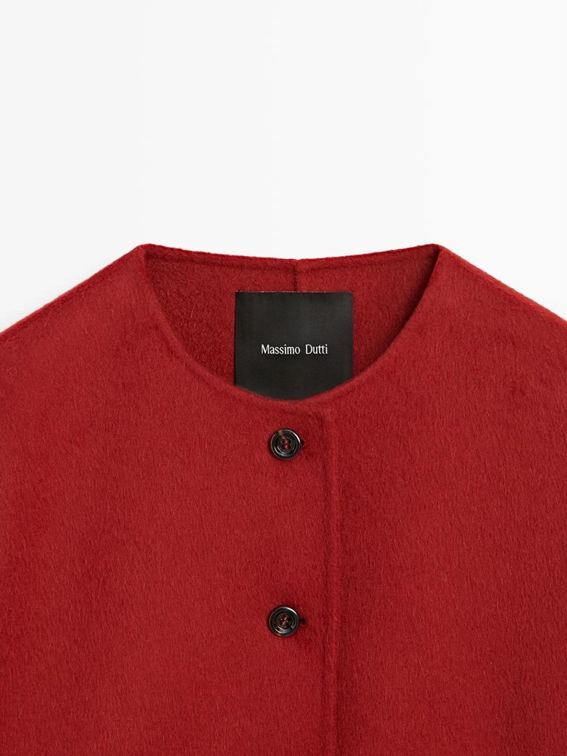 Пиджак из шерстяной смеси с швами