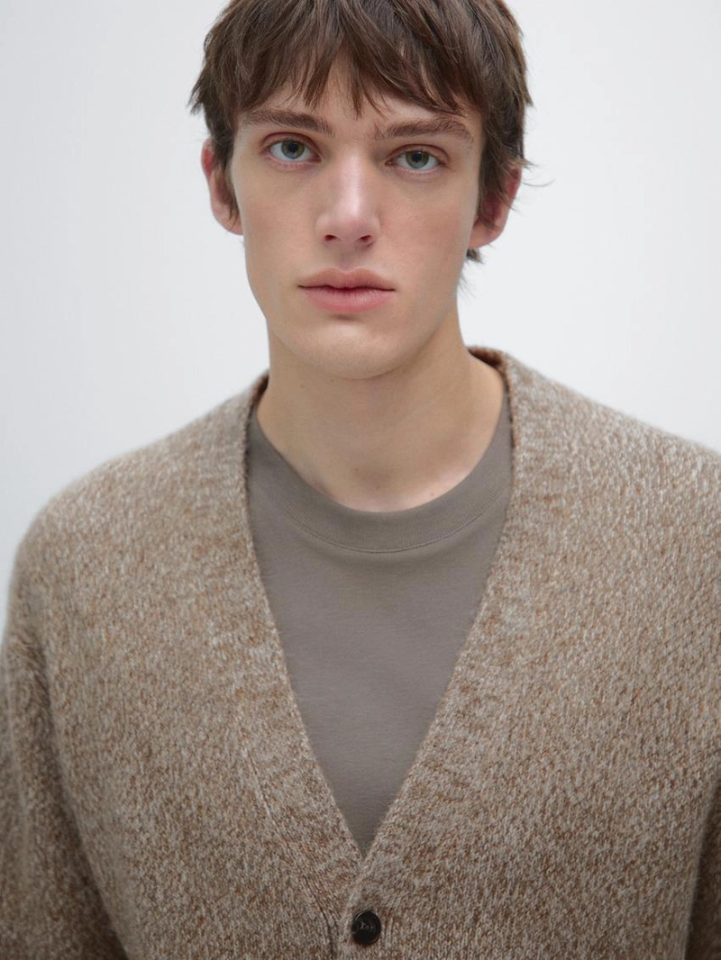 Кардиган из смесовой шерсти