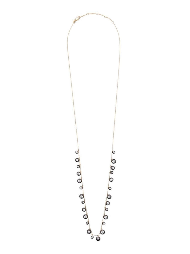 Ожерелье с античными стразами