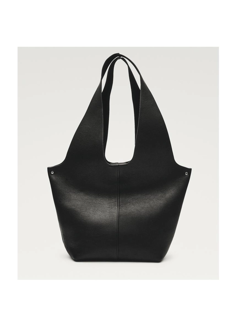 Сумка для покупок из кожи нубука