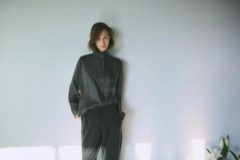 Бриджи с карманами из 100% шерсти